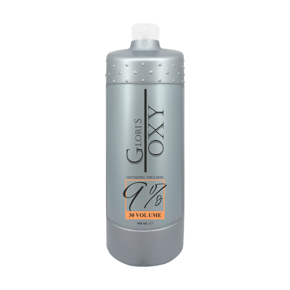 Окислювальна емульсия для фарби Glori's Oxy Oxydizing Emulsion 30 Vol, 9 %, 950 мл